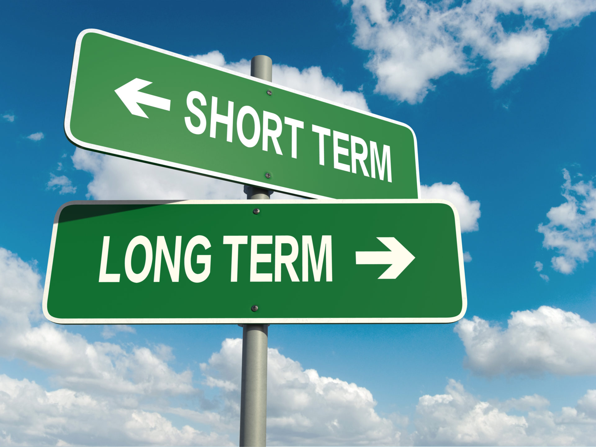 Longterm strategy using shortterm numbers The Trust Company of